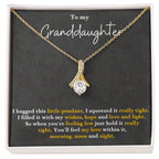 To my granddaughter, you'll feel my love within this