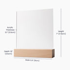 Acrylic Square Design - Grandpa