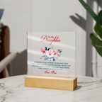 Acrylic Bundle - To my daughter, wherever your journey in life may take you
