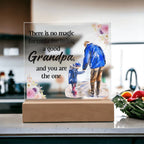 Acrylic Square Design - Grandpa